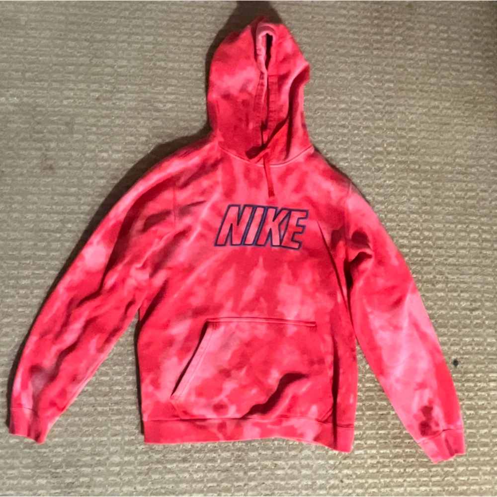 Nike sweatshirt tie dyed
